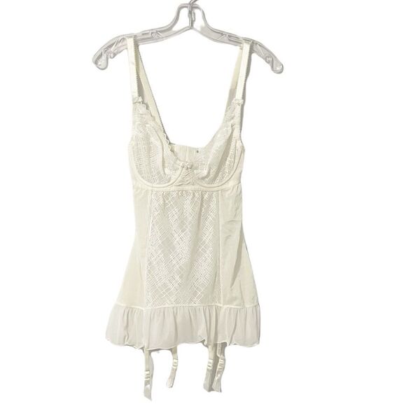 Coloroffics Bridal Ivory Baby Doll Cami 30D - Picture 2 of 12